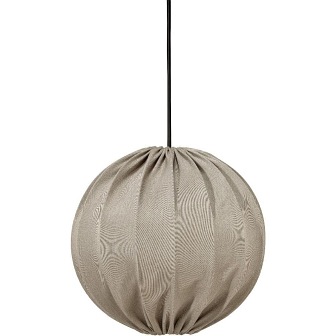 Lampa wisząca ogrodowa kula Ball beż outdoor